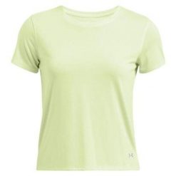 Koszulka do biegania damska Under Armour Launch. Zielone bluzki damskie Under Armour, l, bez wzorów, sportowe, bez kołnierzyka, bez ramiączek. Za 153.30 zł.