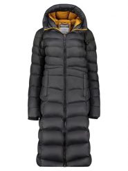 Geographical Norway Płaszcz pikowany "Berangere" w kolorze czarnym rozmiar: L. Czarne płaszcze damskie Geographical Norway, l, bez wzorów, bez kaptura. Za 342.60 zł.