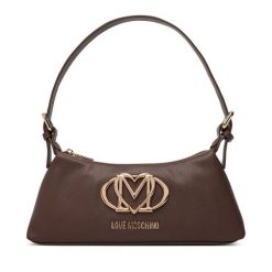 Torebka LOVE MOSCHINO. Brązowe torebki klasyczne damskie Love Moschino, bez dodatków. Za 729.99 zł.
