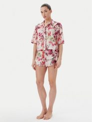 Guess Koszula O5GX11 WH9C2 Kolorowy Regular Fit. Koszule damskie Guess, m, z aplikacjami, z syntetyku, bez kołnierzyka, bez ramiączek. Za 219.99 zł.