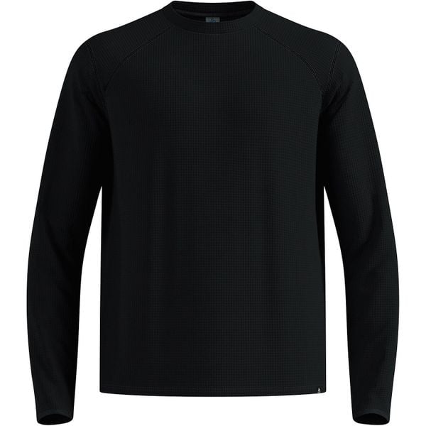 Bluza bez kaptura Odlo Mid Layer CUBIC. Czarne bluzy damskie ODLO, l, bez wzorów, z dzianiny, bez kaptura. Za 225.00 zł.