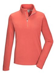 Killtec Bluza polarowa w kolorze czerwonym rozmiar: 42. Czerwone bluzy damskie Killtec, bez wzorów, z polaru, bez kaptura. Za 109.95 zł.