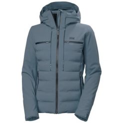 Damska kurtka narciarska Helly Hansen Alphelia Elevate. Szare kurtki damskie Helly Hansen, l, bez wzorów, z elastanu, bez kaptura. Za 2,207.00 zł.
