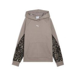 Damska bluza z kapturem PUMA Sport Animal PUMA. Szare bluzy damskie Puma, na jesień, xl, bez wzorów, z bawełny, z kapturem. Za 249.00 zł.