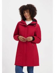 TRAVELIN' Parka "Enrike" w kolorze czerwonym rozmiar: XXL. Czerwone parki damskie Travelin', s, bez kaptura. Za 434.99 zł.