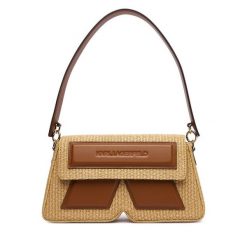 Torebka KARL LAGERFELD. Brązowe torebki klasyczne damskie KARL LAGERFELD, bez dodatków. Za 1,399.00 zł.