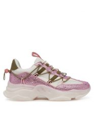 Steve Madden Sneakersy Magneto-R-E SM19000109 Różowy. Czerwone obuwie sportowe damskie Steve Madden, z materiału, bez zapięcia. Za 359.99 zł.