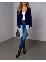 Milan Kiss Kardigan w kolorze granatowo-błękitnym rozmiar: M. Niebieskie kardigany damskie Milan Kiss, m, bez wzorów. Za 113.99 zł.