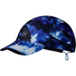 Czapka z daszkiem do biegania unisex Buff Pack Speed Cap Blue ochrona UV. Niebieskie czapki z daszkiem damskie Buff, bez wzorów. Za 134.80 zł.