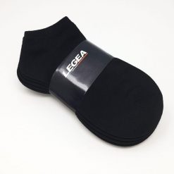 Skarpety techniczne treningowe Ghost - 5 par czarne. Białe obuwie sportowe damskie LEGEA, z elastanu, bez zapięcia, na fitness i siłownię. Za 22.00 zł.