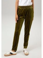 Aniston Spodnie w kolorze khaki rozmiar: 46. Brązowe spodnie materiałowe damskie Aniston, bez wzorów, z materiału. Za 61.46 zł.