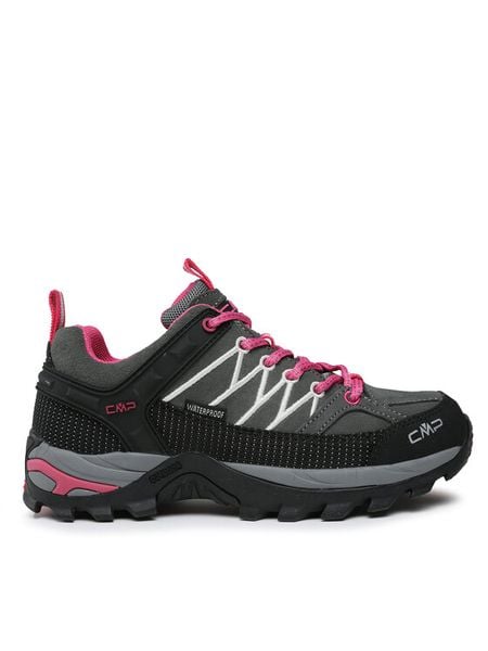 CMP Trekkingi Rigel Low Wmn Treking Shoe Wp 3Q13246 Szary. Szare obuwie trekkingowe damskie CMP, z materiału, bez zapięcia. Za 299.99 zł.