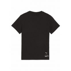 Koszulka Puma X Hot Wheels Graphic. Czarne bluzki damskie Puma, bez wzorów, bez kołnierzyka, bez ramiączek. Za 66.99 zł.