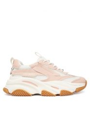 Steve Madden Sneakersy SM11004652 Różowy. Czerwone obuwie sportowe damskie Steve Madden, ze skóry, bez zapięcia. Za 389.99 zł.