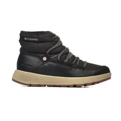 Buty do chodzenia damskie Columbia Slopeside Village Omni-heat Mid. Czarne obuwie sportowe damskie Columbia, z materiału, bez zapięcia, trekkingowe. Za 494.00 zł.