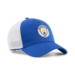Czapka PUMA Manchester City FC. Czapki damskie Puma, bez wzorów, z bawełny. Za 129.99 zł.