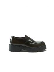 Frank Daniel Skórzane mokasyny w kolorze brązowym rozmiar: 37. Brązowe mokasyny damskie Frank Daniel, bez obcasa. Za 472.95 zł.