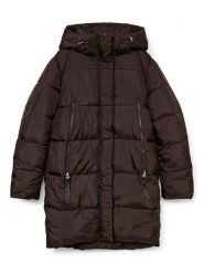 Vero Moda Kurtka pikowana w kolorze brązowym rozmiar: M. Brązowe kurtki damskie Vero Moda, m, bez wzorów, bez kaptura. Za 210.81 zł.