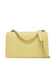 Liu Jo Torebka AA6056 ES029 Żółty. Żółte torebki wieczorowe damskie Liu Jo, bez wzorów, ze skóry, bez dodatków. Za 599.99 zł.