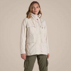 Damska bluza z kapturem full zip Craghoppers NosiLife Adventure II. Brązowe bluzy damskie Craghoppers, bez wzorów, z materiału, z kapturem. Za 661.90 zł.