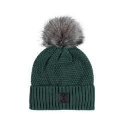 Czapka z brokatem damska Equipage Lira. Czarne czapki damskie EQUIPAGE, na zimę, bez wzorów, z dzianiny. Za 168.00 zł.