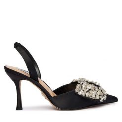 Szpilki Steve Madden. Czarne szpilki damskie Steve Madden, bez wzorów, bez obcasa, na szpilce, bez zapięcia. Za 599.99 zł.