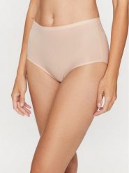 Chantelle Figi klasyczne z wysokim stanem Sofstretch C26470 Beżowy. Brązowe figi Chantelle, bez wzorów, z syntetyku. Za 79.99 zł.