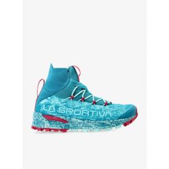 Buty trailowe damskie La Sportiva Uragano GTX. Niebieskie obuwie sportowe damskie La Sportiva, bez zapięcia, do biegania. Za 832.99 zł.