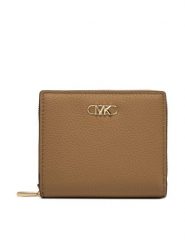 MICHAEL Michael Kors Portfel 32S5G8ED1L Beżowy. Brązowe portfele damskie MICHAEL Michael Kors, bez wzorów, ze skóry. Za 309.99 zł.