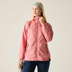 Damska wodoodporna kurtka z kapturem Hamara IV. Białe kurtki damskie Regatta, m, bez wzorów, z materiału, z kapturem. Za 239.99 zł.