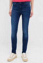 Damskie Spodnie Jeansowe Mustang Style Shelby Skinny Denim Blue 1016904 5000 682. Niebieskie rurki damskie Mustang, bez wzorów, z denimu. Za 219.99 zł.