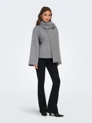 ONLY Kurtka przejściowa w kolorze szarym rozmiar: S. Szare kurtki damskie Only, s, bez wzorów, bez kaptura. Za 197.17 zł.