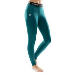 Damskie narciarskie legginsy termoaktywne Sporty zimowe Siroko Écrins. Zielone legginsy damskie SIROKO, m, bez wzorów, z tkaniny. Za 254.00 zł.
