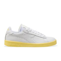 Trampki damskie DIADORA GAME L LOW SOLE BLOCK WN. Białe obuwie sportowe damskie Diadora, bez wzorów, bez zapięcia. Za 139.99 zł.