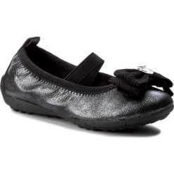 Baleriny GEOX - J Piuma Ball G J44B0G 000KP C9999 M Black. Czarne baleriny dziewczęce Geox, z materiału. W wyprzedaży za 159.00 zł.