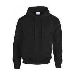 Bluza z kapturem Gildan Heavy Blend ®. Czarne bluzy damskie GILDAN, xl, bez wzorów, z bawełny, z kapturem. Za 101.05 zł.