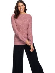 WITT WEIDEN Sweter w kolorze jasnoróżowym rozmiar: 50. Różowe swetry klasyczne damskie WITT WEIDEN, bez kołnierzyka. Za 34.99 zł.