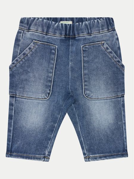 United Colors Of Benetton Jeansy 4MAGAF01A Niebieski Regular Fit. Niebieskie jeansy chłopięce United Colors Of Benetton, z bawełny. Za 69.99 zł.