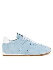 Gino Rossi Sneakersy AYA-110125 Niebieski. Niebieskie obuwie sportowe damskie Gino Rossi, ze skóry, bez zapięcia. Za 209.99 zł.