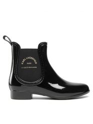KARL LAGERFELD Kalosze KL94770 Czarny. Czarne kalosze damskie KARL LAGERFELD, bez wzorów, z tworzywa sztucznego. Za 339.99 zł.