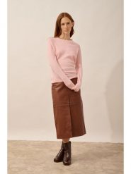 Just Cashmere Kaszmirowy sweter "Jane" w kolorze jasnoróżowym rozmiar: L. Różowe swetry klasyczne damskie Just Cashmere, l, z kaszmiru, bez kołnierzyka. Za 326.99 zł.
