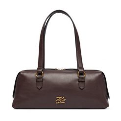 Torebka KARL LAGERFELD. Brązowe torebki klasyczne damskie KARL LAGERFELD, bez dodatków. Za 1,499.00 zł.
