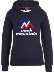 Peak Mountain Bluza w kolorze granatowym rozmiar: S. Niebieskie bluzy damskie Peak Mountain, s, bez wzorów, bez kaptura. Za 127.35 zł.