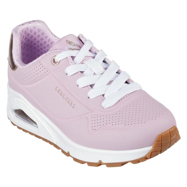 Buty SKECHERS UNO GEN1 Rose. Czerwone obuwie sportowe damskie Skechers, bez zapięcia, trekkingowe, Skechers Sport. Za 188.99 zł.