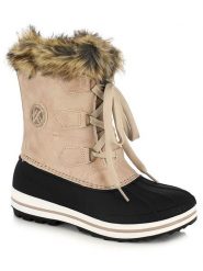 Kimberfeel Kozaki zimowe "Elisa" w kolorze jasnoróżowym rozmiar: 37. Różowe kozaki damskie Kimberfeel, na zimę, z materiału, bez obcasa, na platformie, bez zapięcia. Za 239.99 zł.