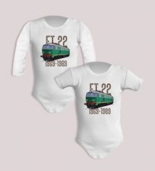 ET22 Byk — body (Rozmiar: 9M; Długość rękawa: krótki; Rodzaj nadruku: ET22 Byk). Body niemowlęce nikiniki, bez wzorów, z bawełny, bez kołnierzyka, bez ramiączek. Za 59.00 zł.
