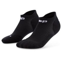 Damskie skarpety kompresyjne do biegania stopki sportowe Core Run. Czarne skarpetki damskie CEP, bez wzorów, z elastanu. Za 69.00 zł.