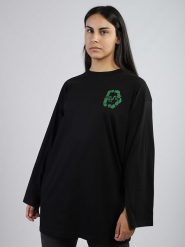 Diesel Clothes Bluza w kolorze czarnym rozmiar: XXS. Czarne bluzy damskie Diesel Clothes, xxs, bez wzorów, z bawełny, bez kaptura. Za 87.81 zł.