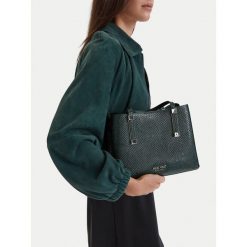 Torebka Nine West. Zielone kuferki damskie Nine West, bez wzorów, bez dodatków. Za 299.99 zł.