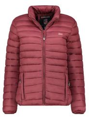 Geographical Norway Kurtka pikowana "Atika" w kolorze czerwonym rozmiar: M. Czerwone kurtki damskie Geographical Norway, m, bez wzorów, bez kaptura. Za 127.35 zł.